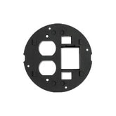 Hubbell S1SPDU2IM SystemOne Datacom and Duplex Opening Sub-Plate